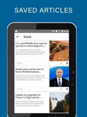 Defense News android App screenshot 0