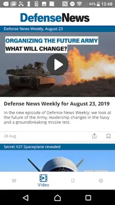 Defense News android App screenshot 4