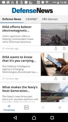 Defense News android App screenshot 5